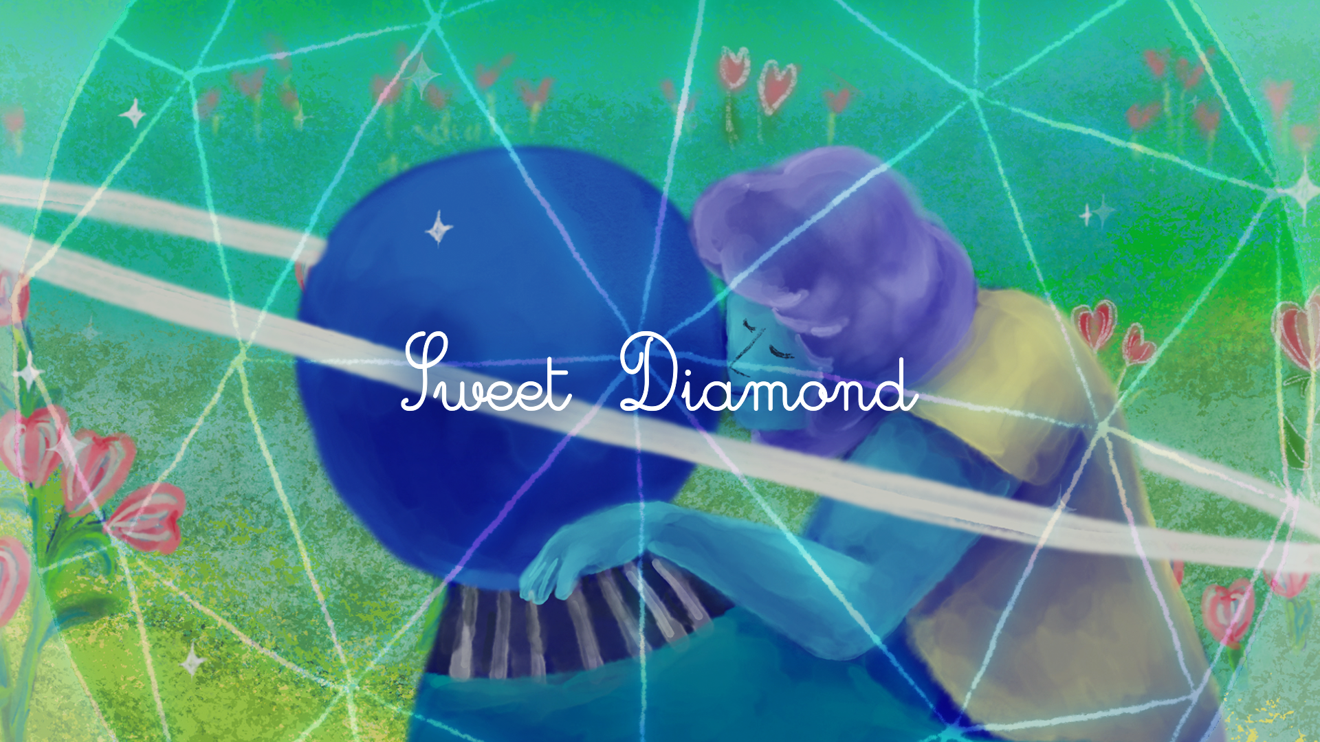 あめやえいたろう”Sweet Diamond”の世界観を表現した作品でアニメーションを担当しました